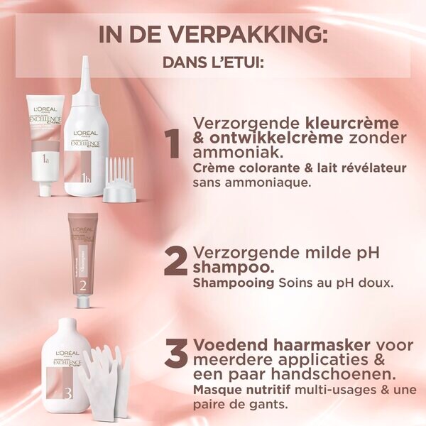 L'Oréal Paris Excellence Universal 9U Nudes Nagyon Világosszőke tartós hajfesték