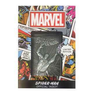 Marvel Metallbarren Spider-Man Limited Edition