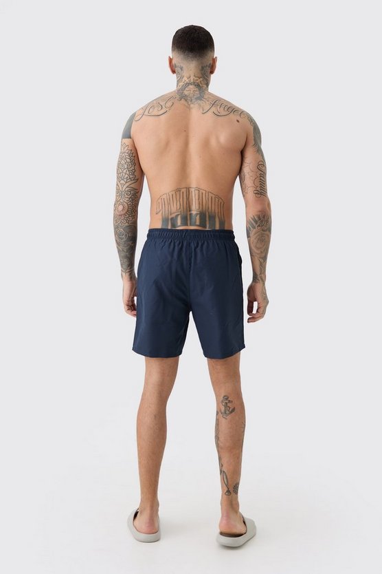 Tall mittellange Badehose
