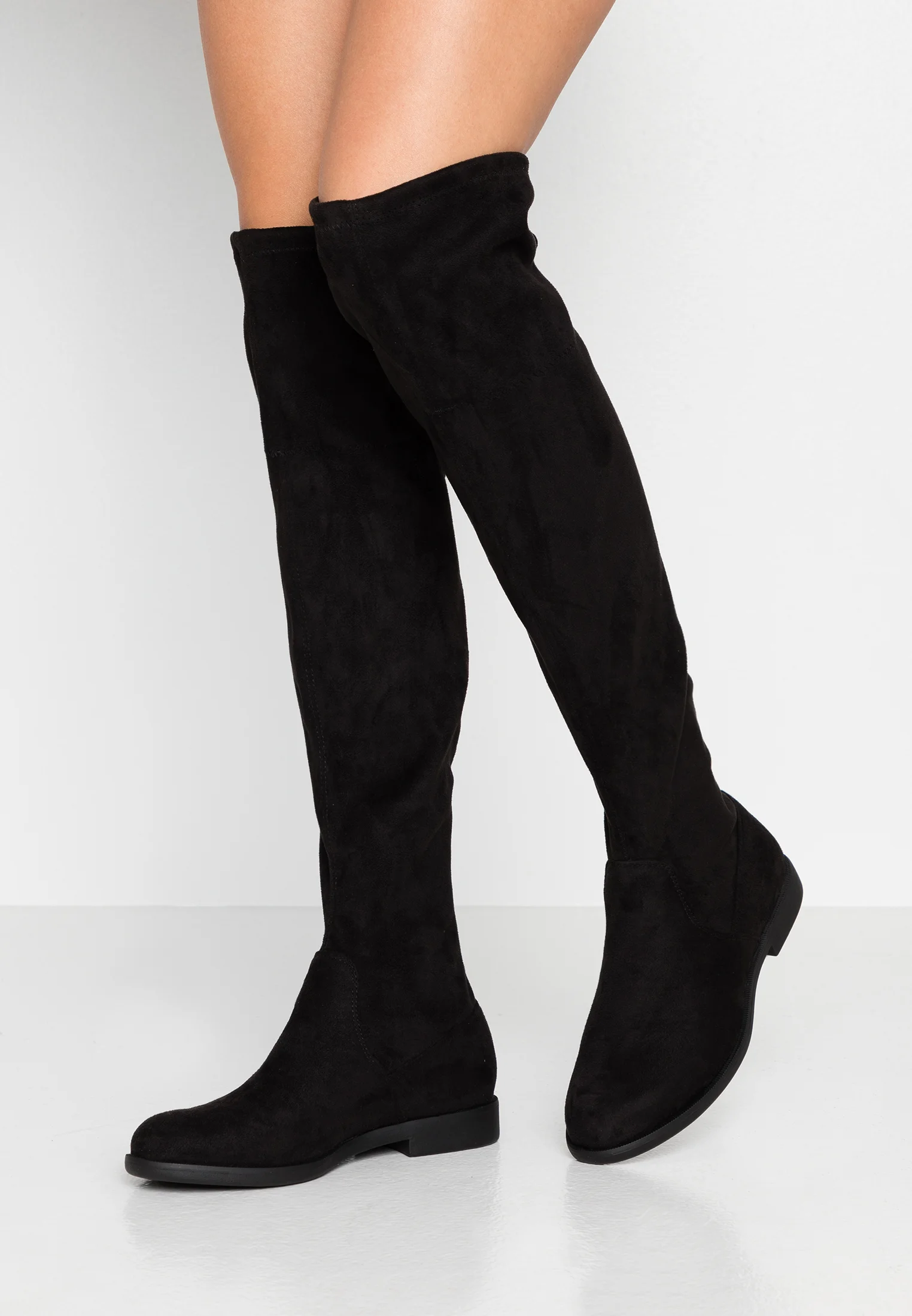 Botas por encima de la rodilla de corte ancho Anna Field