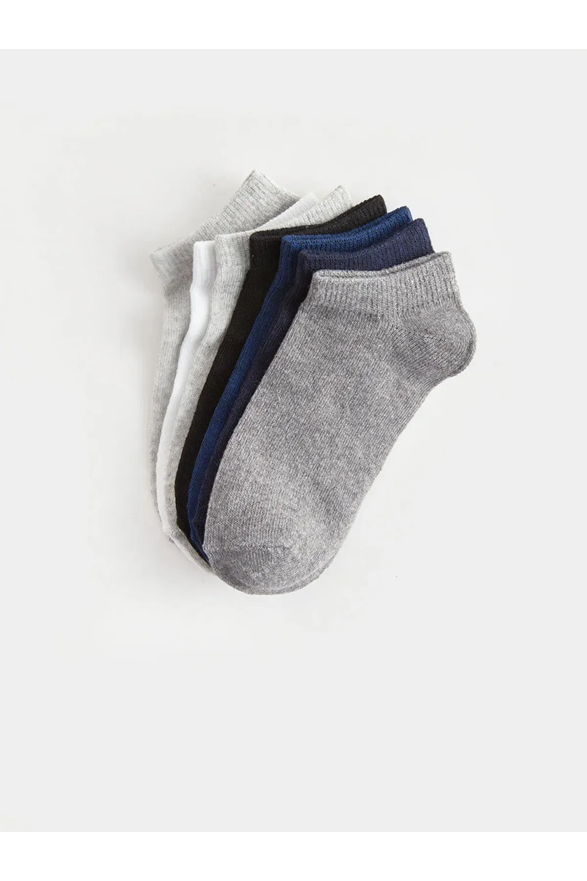 LC Waikiki  LCW Kids Basic Jungen-Booties-Socken, 7er-Pack