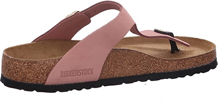 BIRKENSTOCK Klassische Sandalen lila/pink GIZEH SFB LENB old rose