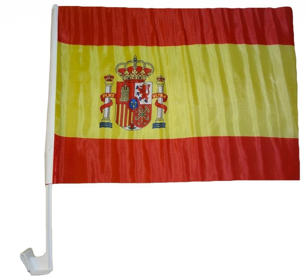 trends4cents Autoflagge Spanien 30 x 40 cm