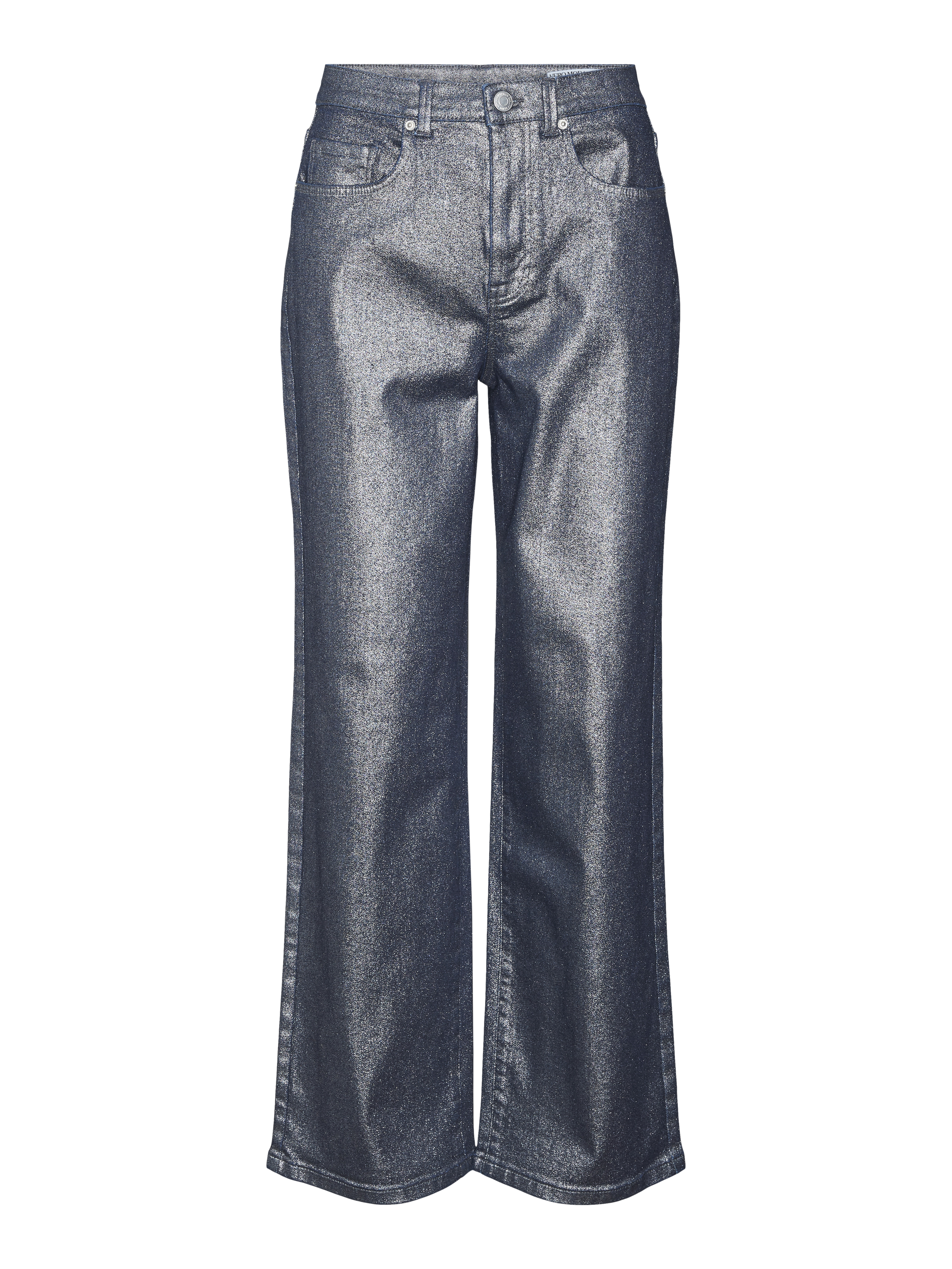 VMTESSA Hohe Taille Weit geschnitten Jeans