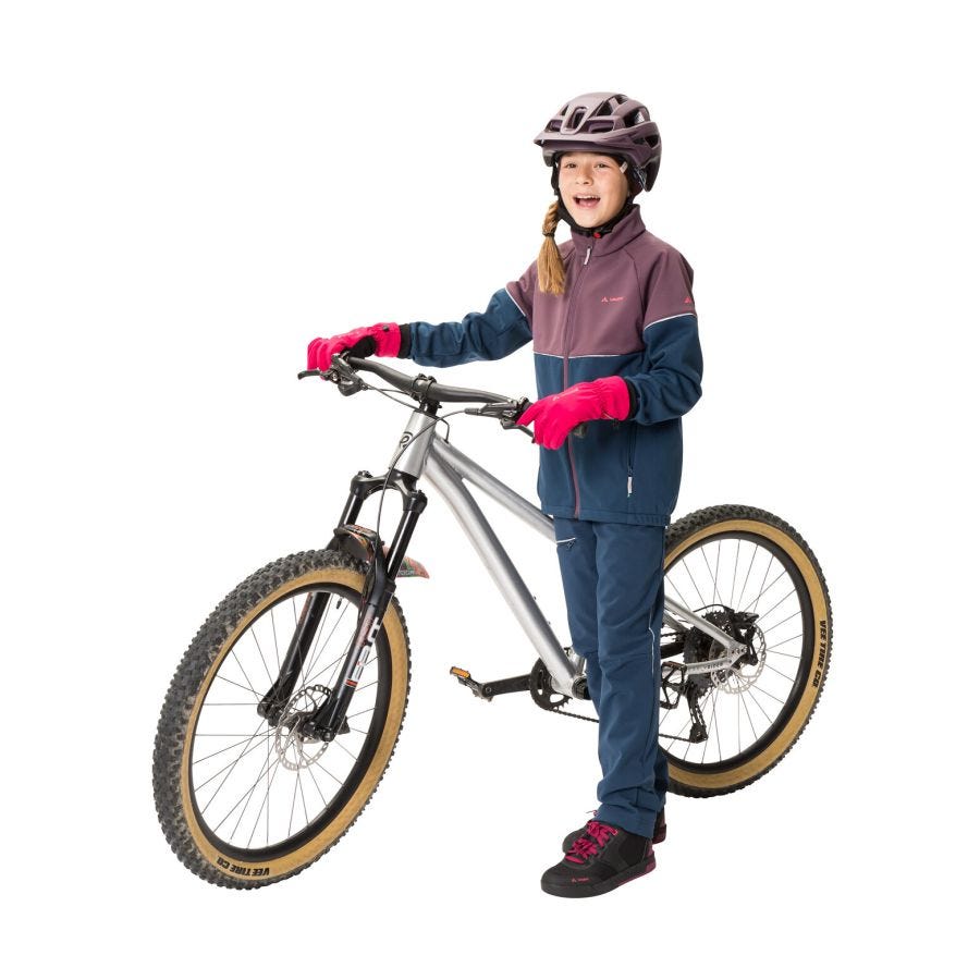 Qimsa Softshell Fahrrad Jacke Kinder