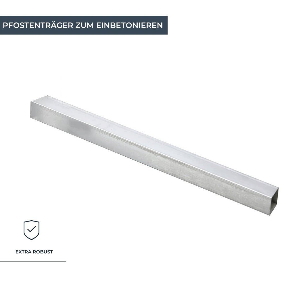 HOME DELUXE Zaunpfosten WPC Sichtschutzzaun CALLADO - Pfosten, keine toxischen Bestandteile, keine Splittergefahr