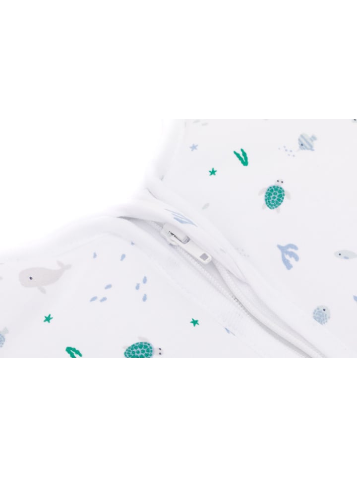 fillikid Sommerschlafsack mit Beinen Exklusiv in Ocean Weiß günstig kaufen