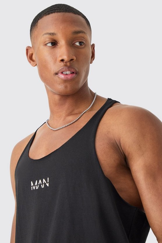 Man-Dash Racer Basic Tanktop