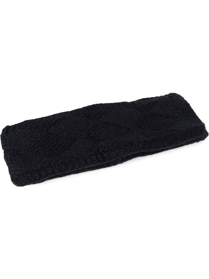 styleBREAKER Strick Stirnband in Schwarz günstig kaufen onesize