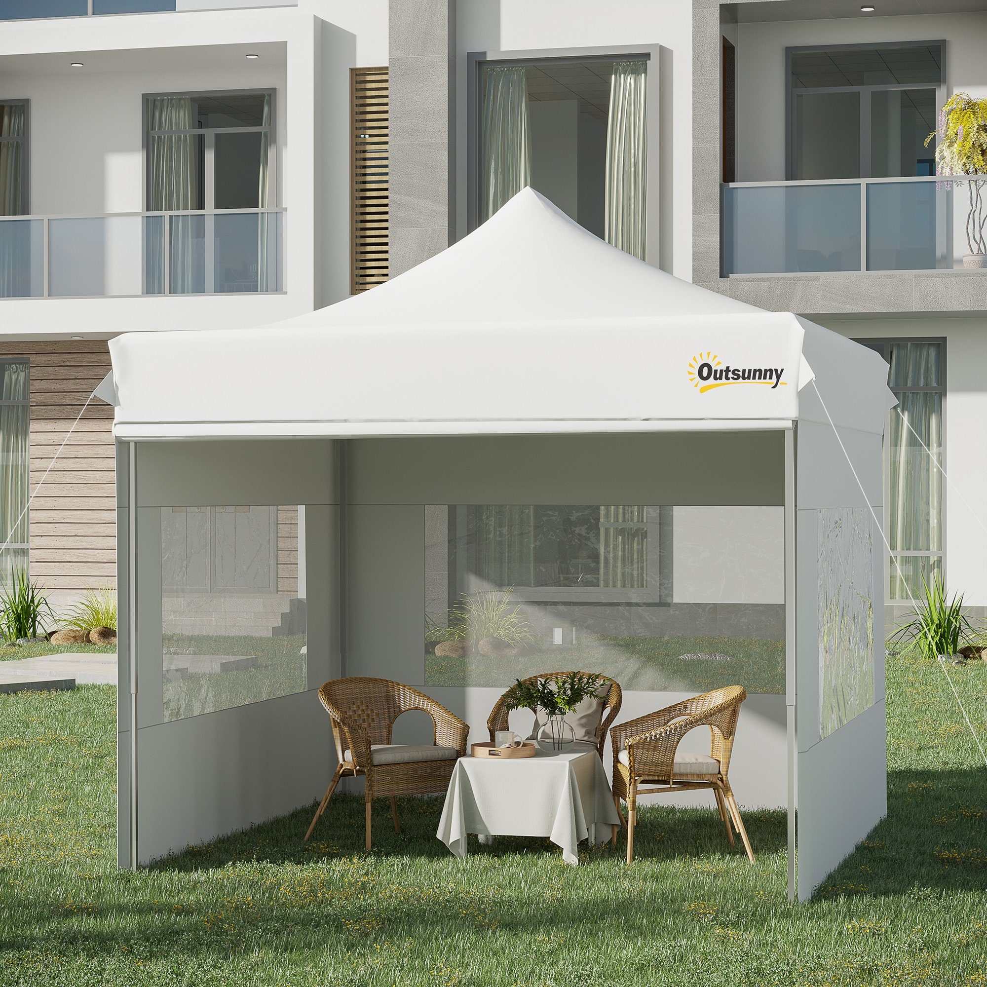 Outsunny Faltpavillon Pavillon