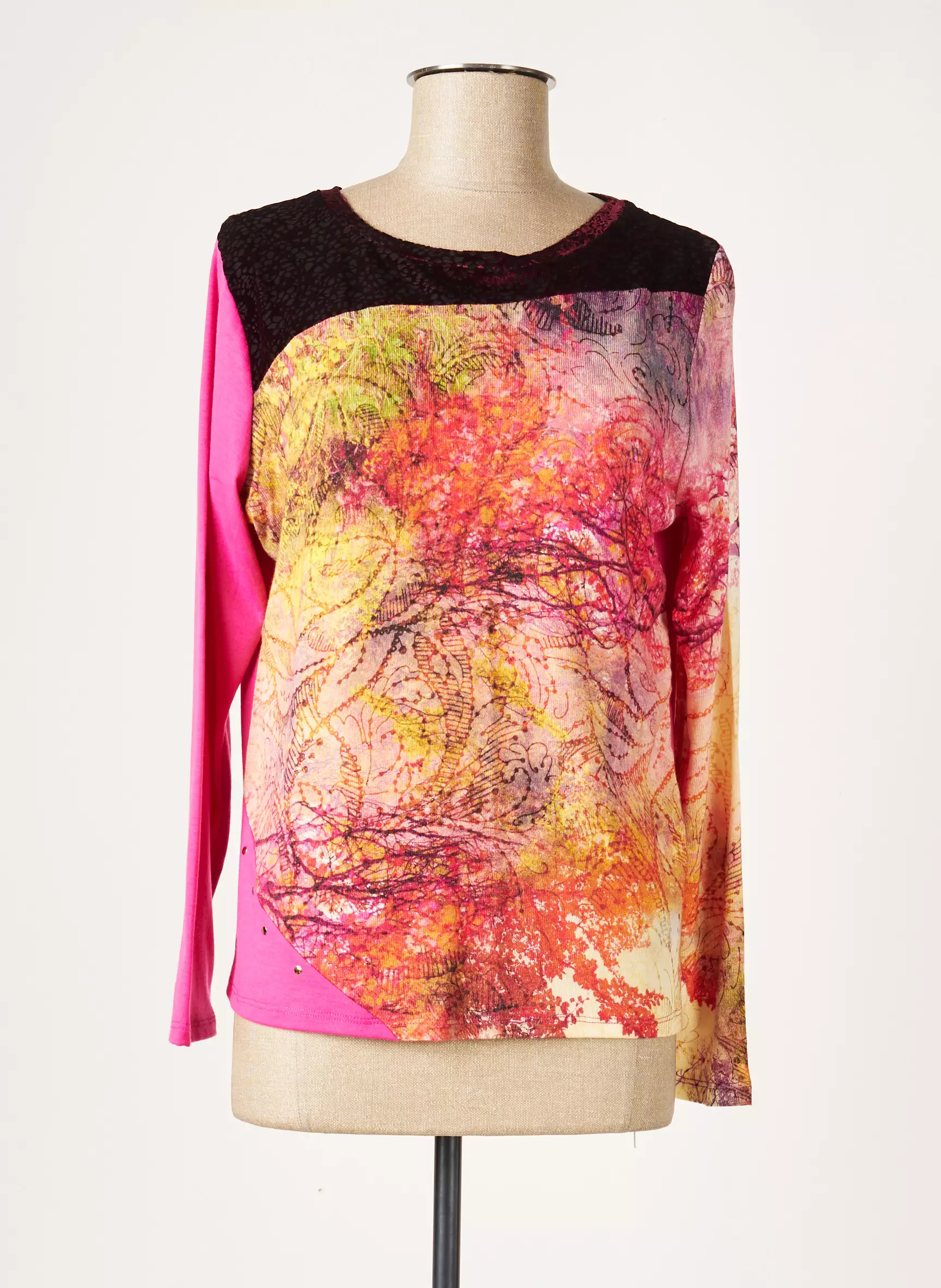 Nayat Tshirts Femme couleur rose