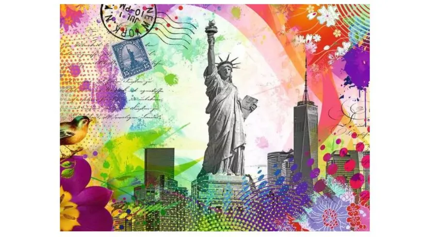 Ravensburger Puzzle - Postkarte aus New York, 500 Teile