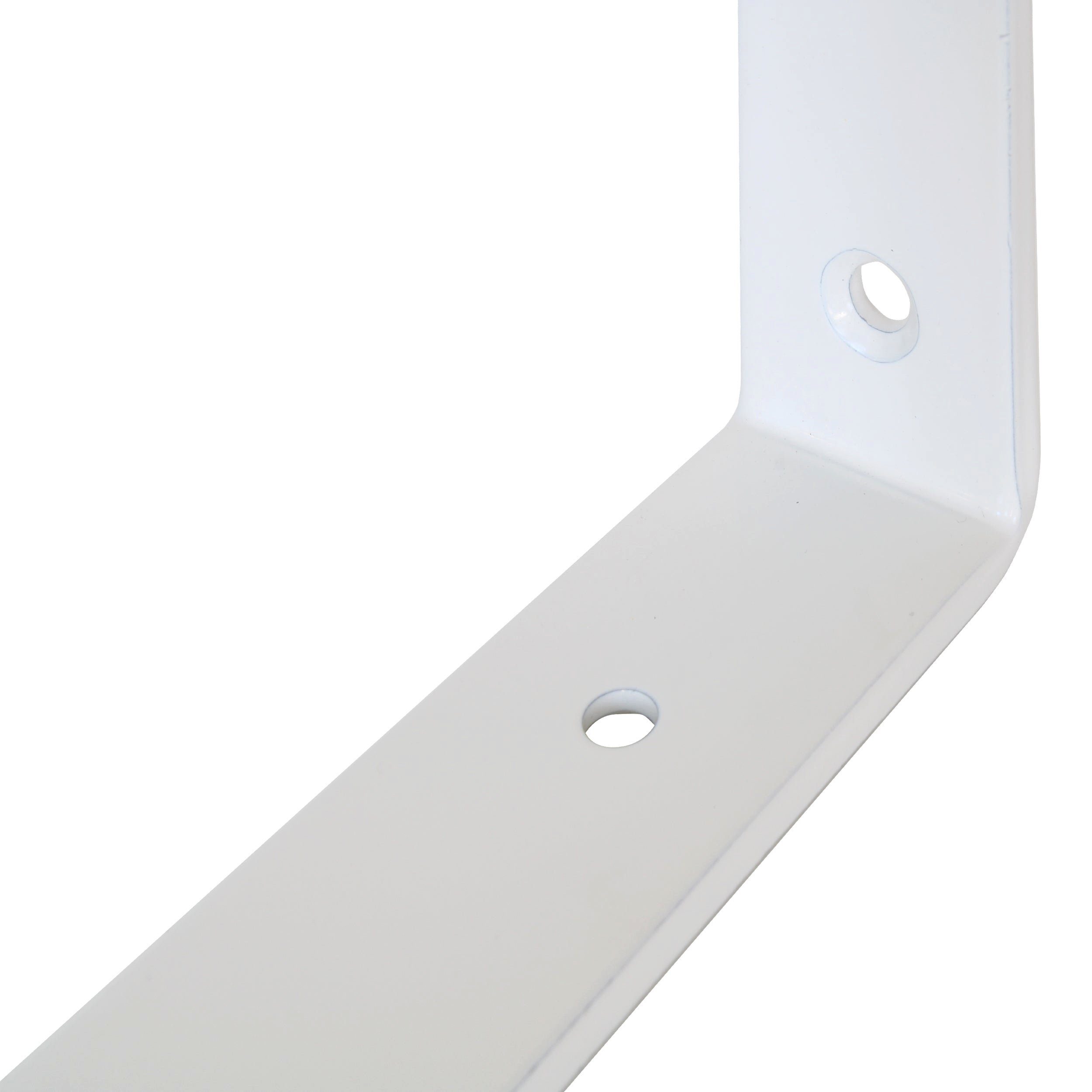 Natural Goods Berlin Wandregalhalter MITTE, 2-tlg., Regalhalterung, Winkelkonsole, Wandregal, Winkelträger, 200mm, Weiß