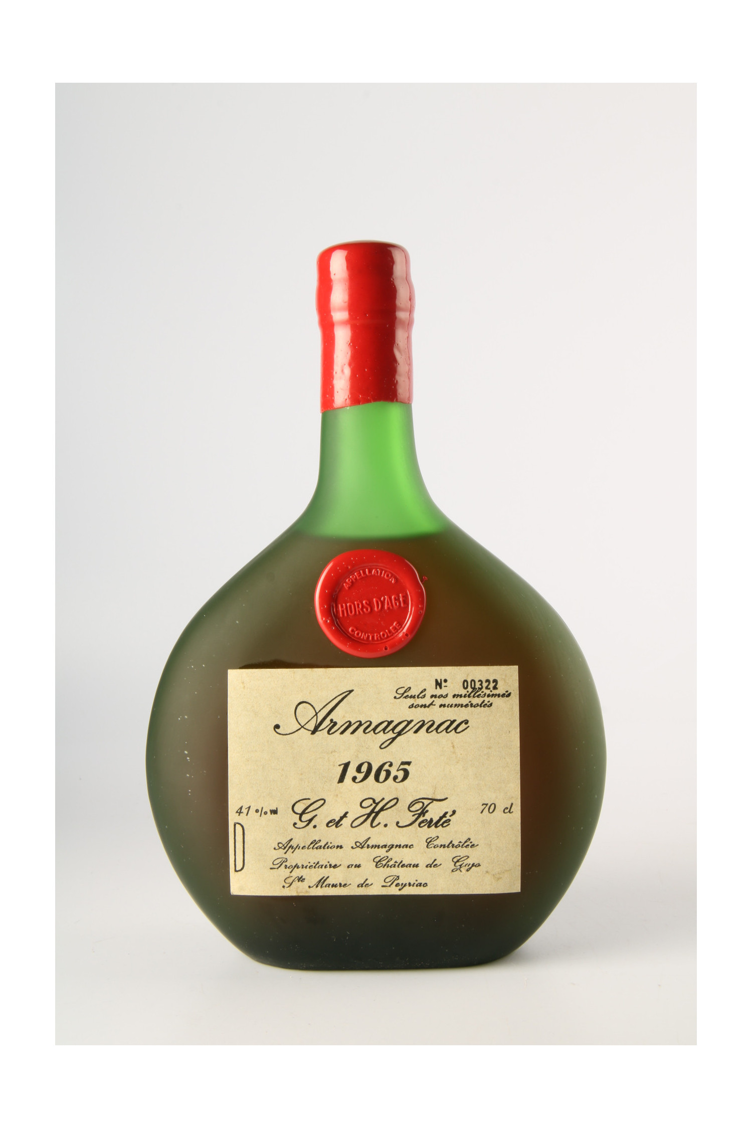 G. Et H. Ferte 1965, Armagnac