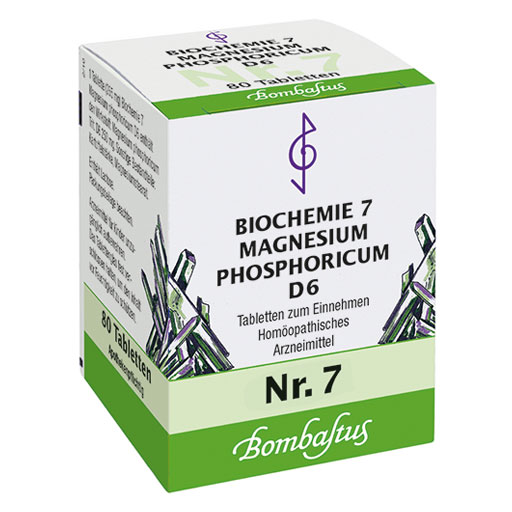 BIOCHEMIE 7 Magnesium phosphoricum D 6 Tabletten  80 St  Tabletten
