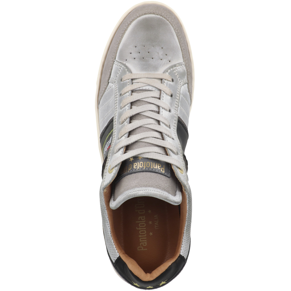 Pantofola d Oro Laceno Uomo Low Sneaker Low grau