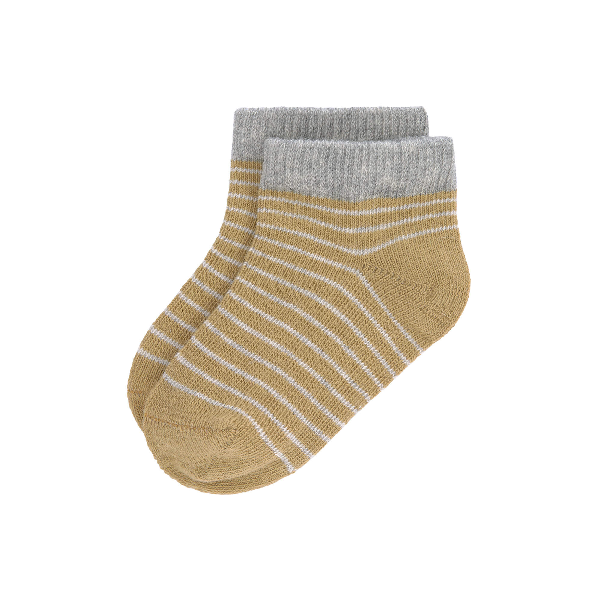 Kinder Sneaker Socken (3er-Set), Curry
