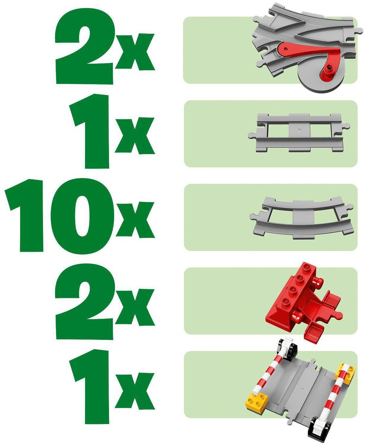 LEGO® Konstruktionsspielsteine Ergänzungs-Set LEGO® DUPLO® Town, (23-tlg), (23 St)