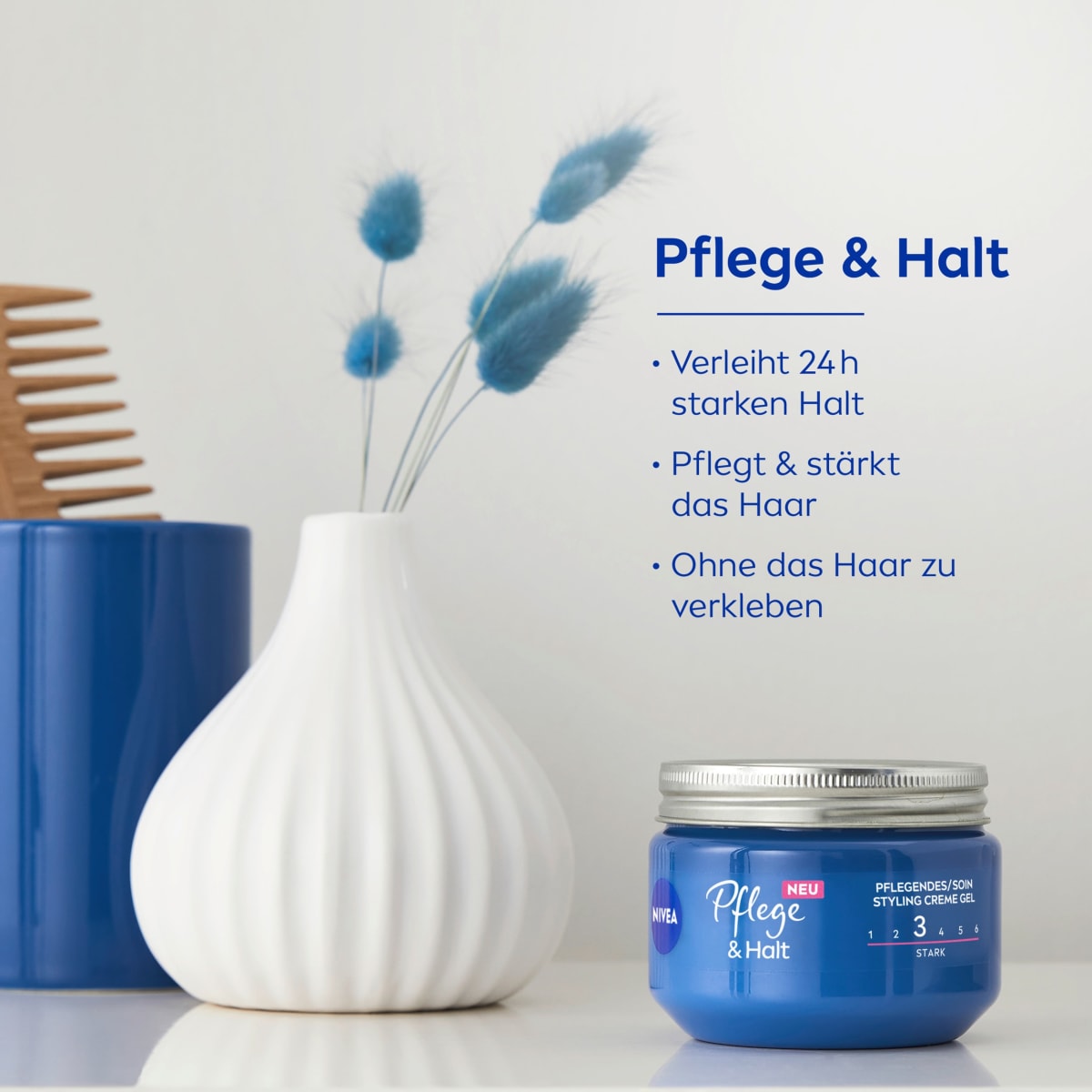 Styling Creme Gel Pflege & Halt, 150 ml