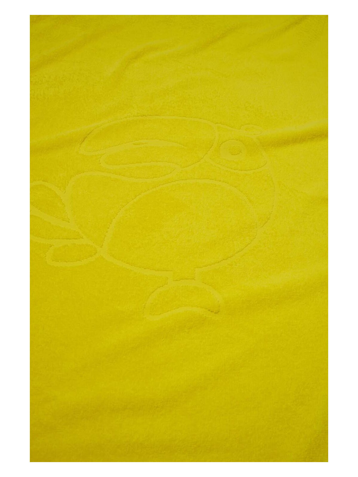 Jako-O Badetuch retro, 70x140cm, zitronengelb