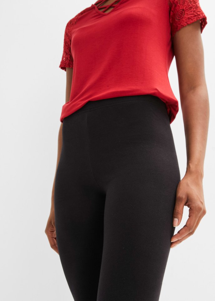 Leggings mit Spitze