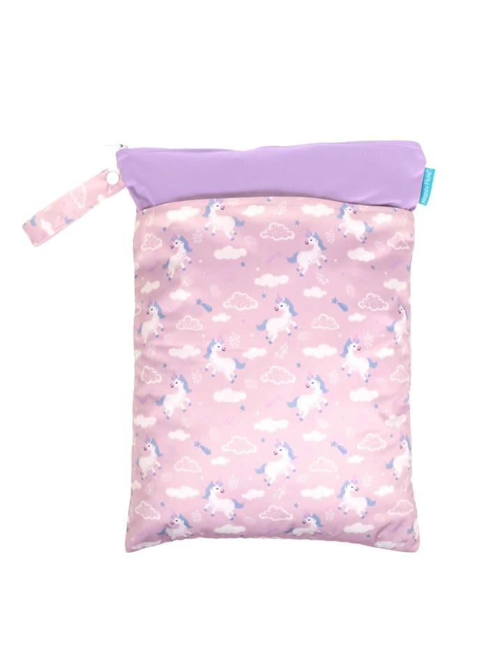 Intirilife Wickeltasche Nasstasche Windeltasche Wetbag Wasserfest in Rosa günstig kaufen onesize