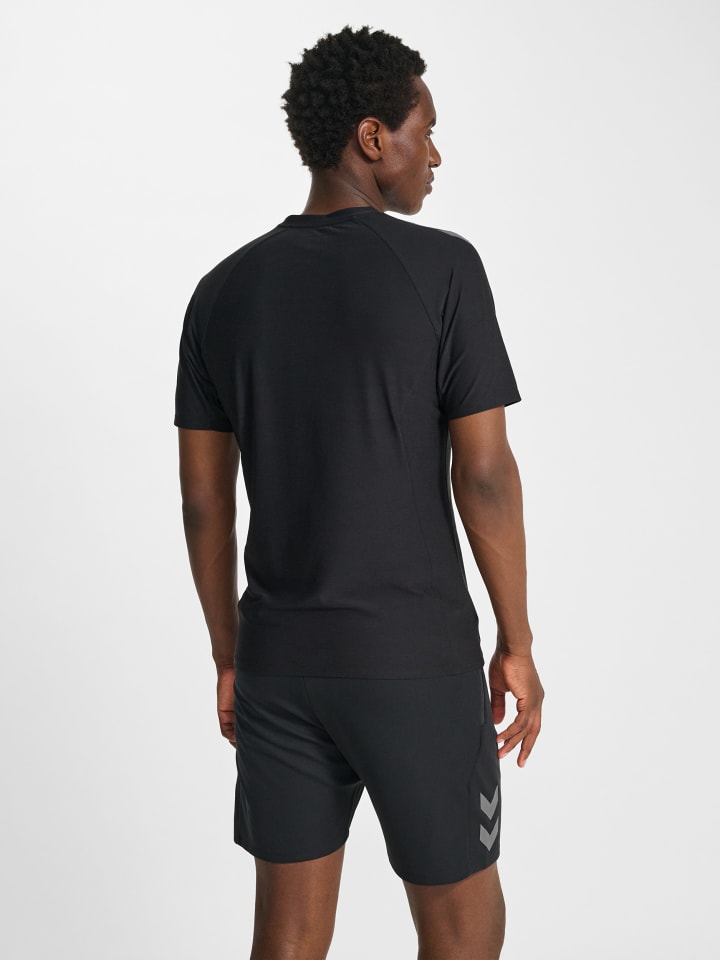 Hummel Hummel T-Shirt Hmlcima Herren in BLACK MELANGE günstig kaufen
