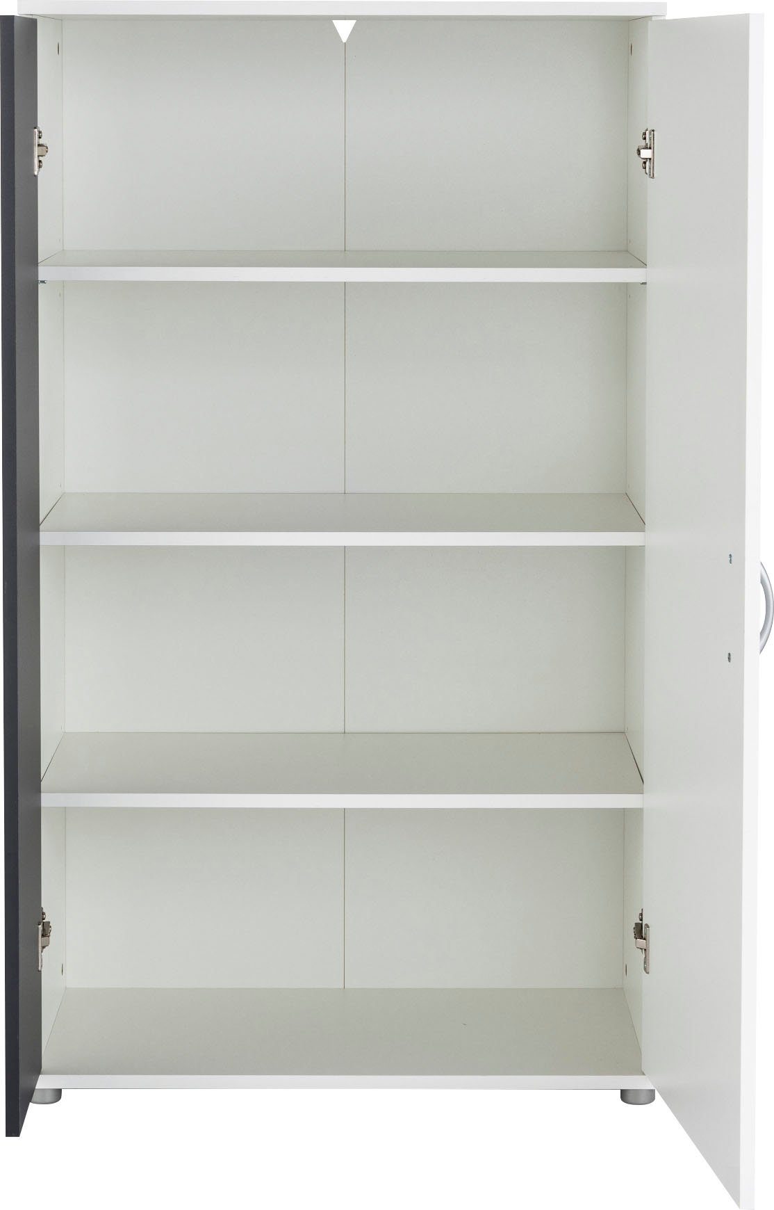LIVING TO GO Kinderkleiderschrank Wien Mehrzweckschrank, Melamin-Oberfläche, Einlegeböden höhenverstellbar