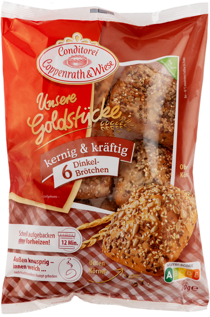 Coppenrath & Wiese Unsere Goldstücke Dinkelbrötchen