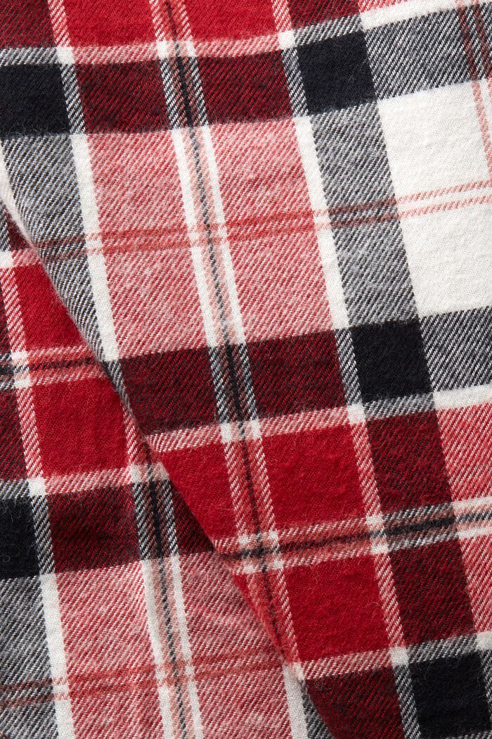 Pyjama-Set aus kariertem Flanell