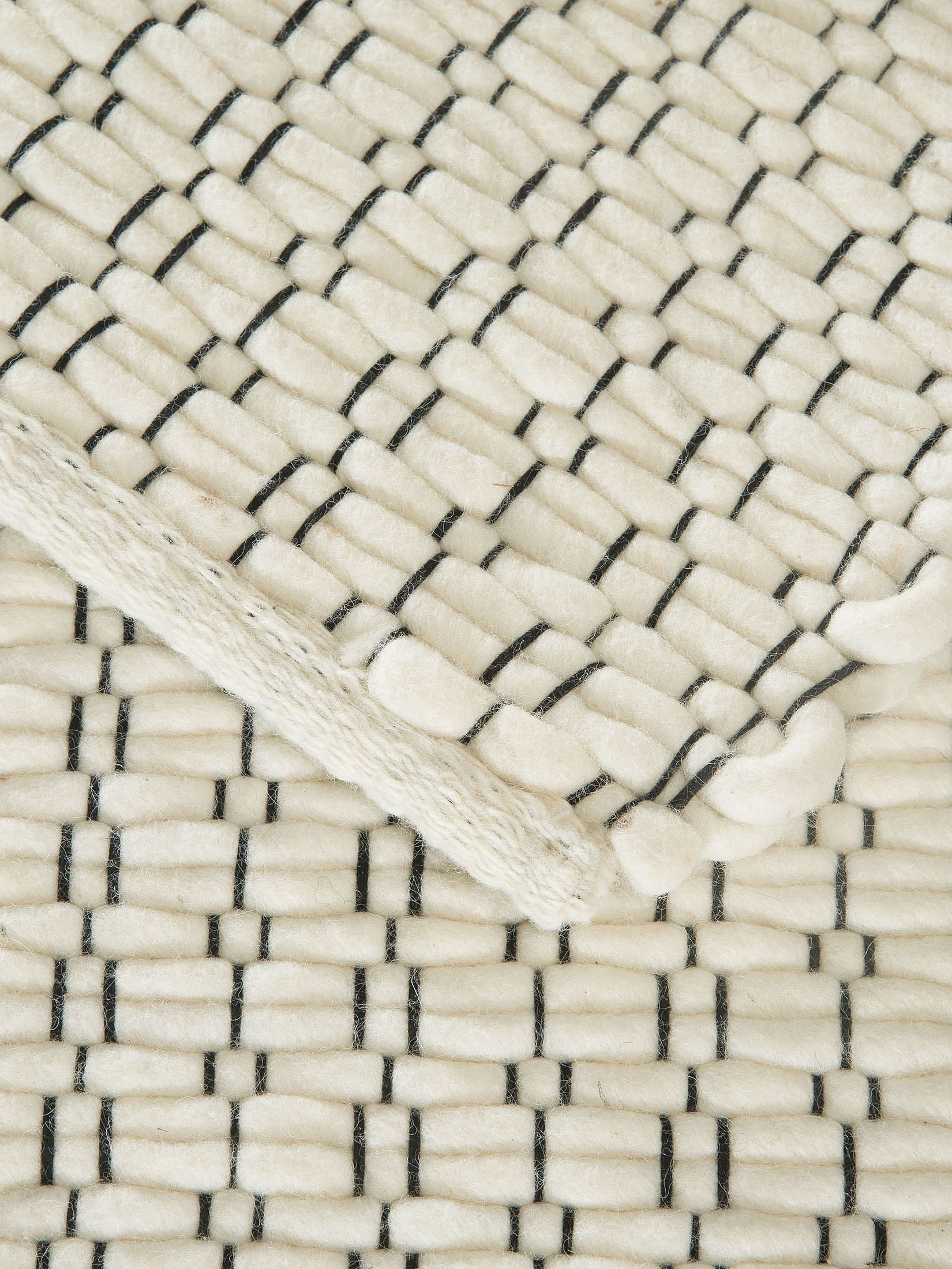 Toftlund Woll-Teppich, White