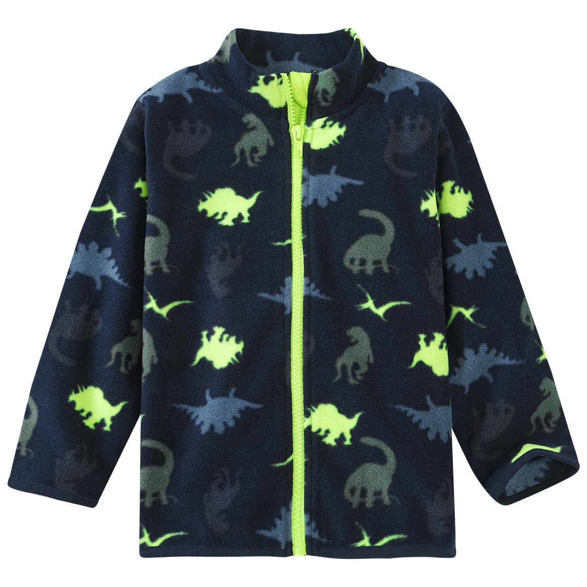 Baby Fleecejacke mit Dino-Motiv