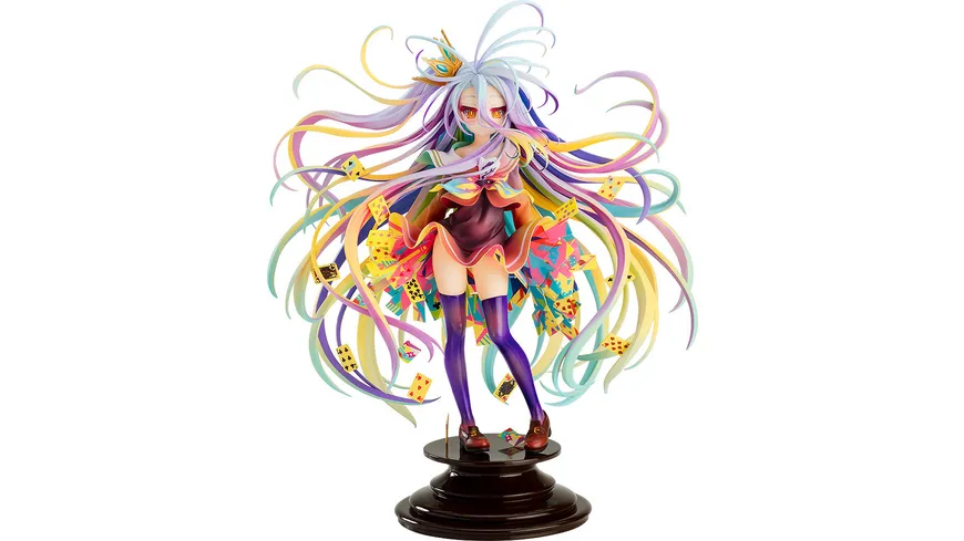 No Game No Life Statue 1/7 Shiro Yuu Kamiya Art Works 28 cm