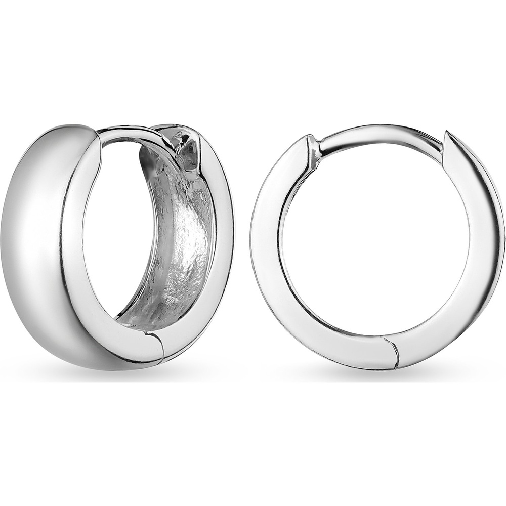 FAVS Créoles 925 Argent Boucles d'oreilles