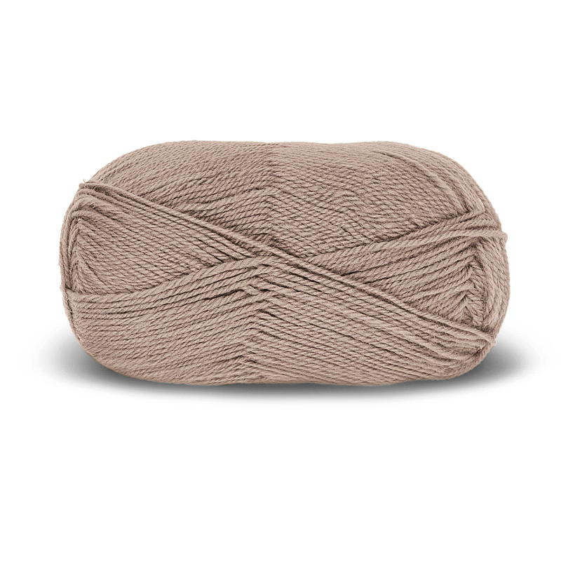 Babygarn beige melert
