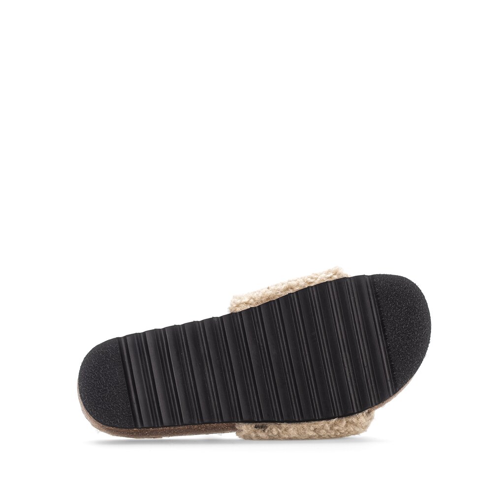 Gabor fashion Plüschhausschuh beige