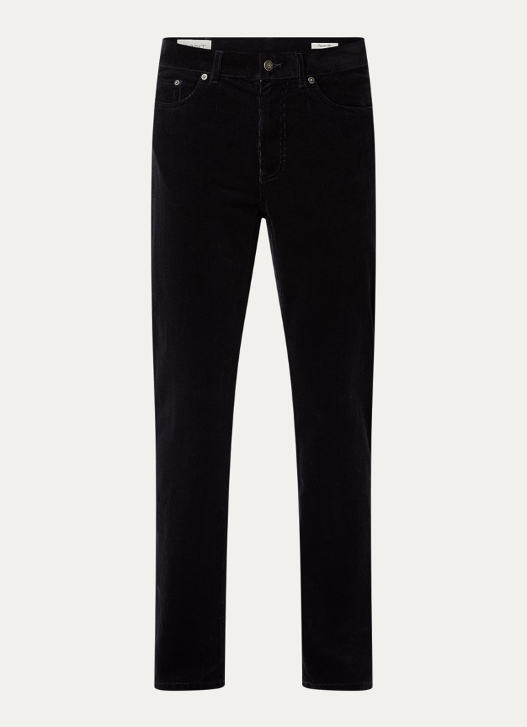 Pantaloni Gant in velluto a coste, gamba dritta con tasche laterali