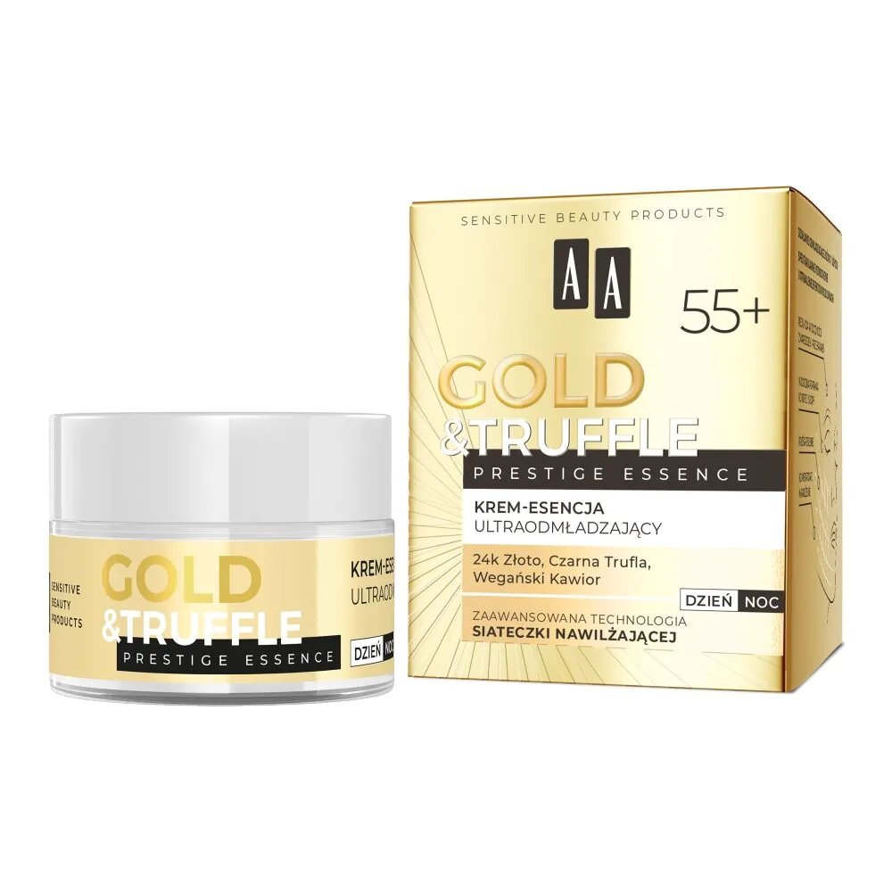 AA Gold & Truffle Prestige Essence 55+ - Dybdegående regenererende creme-essens 50ml