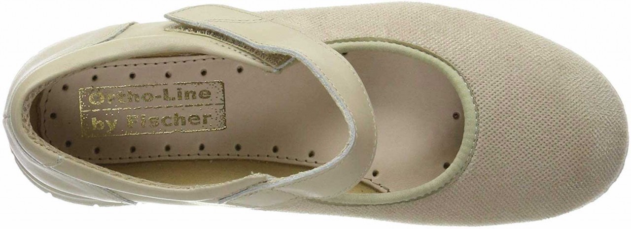 FISCHER LÖFFLER Ballerinas taupe