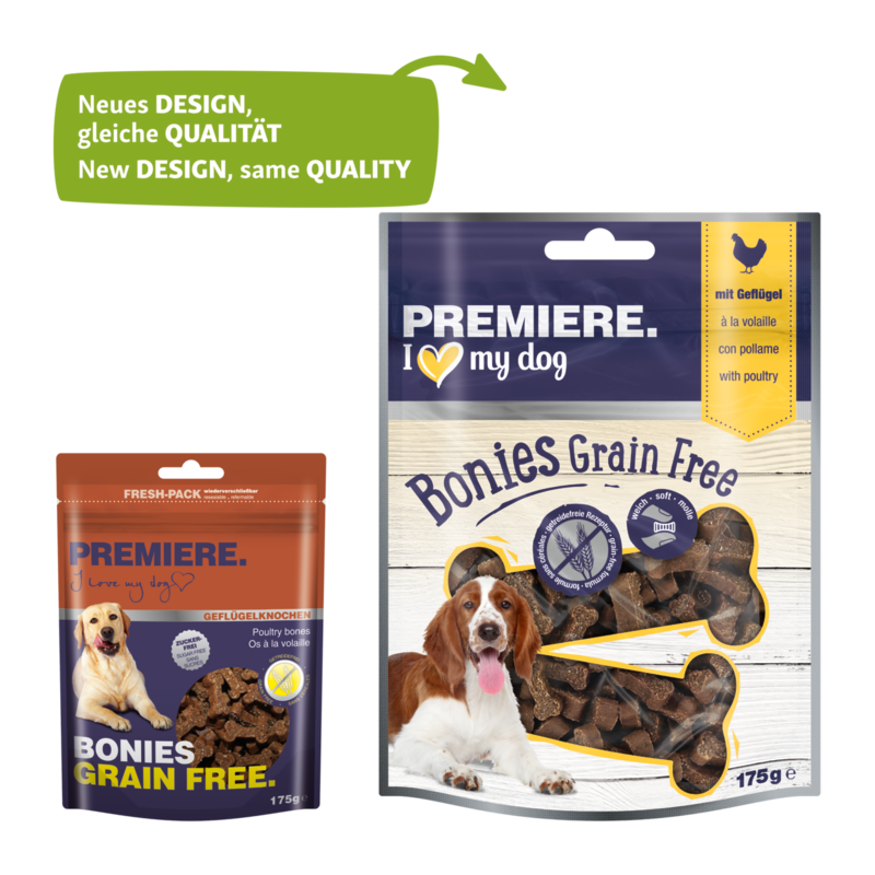 PREMIERE Snacks PREMIERE Bonies grain free 175g Geflügel