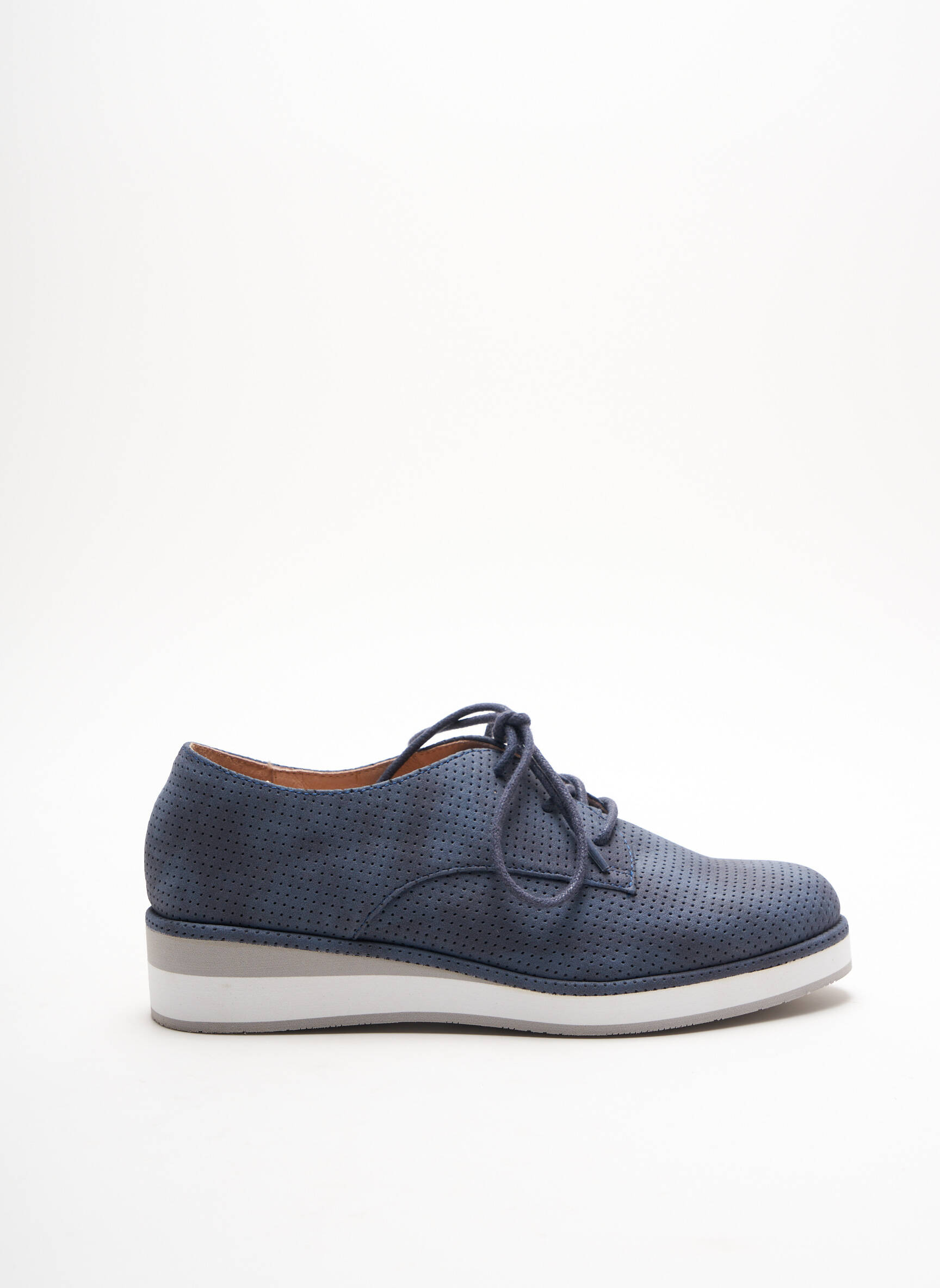 Fugitive By Francesco Rossi Derby Femme couleur bleu