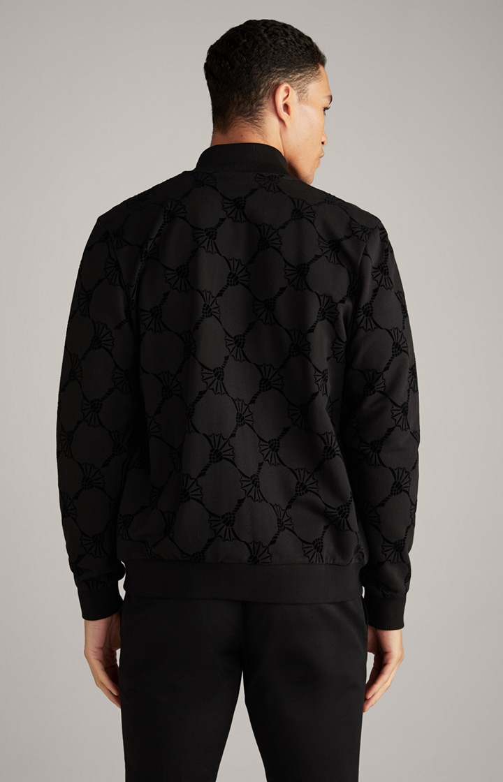Cornflower-Sweatjacke Tamilo in Schwarz