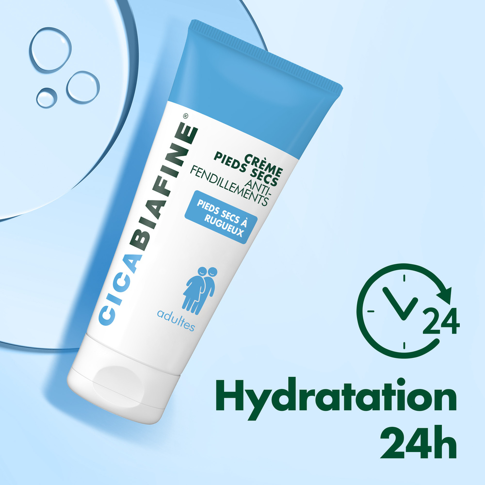 cicabiafine Cicabiafine® Crème pieds secs anti-fendillements 100 ml Crème pieds
