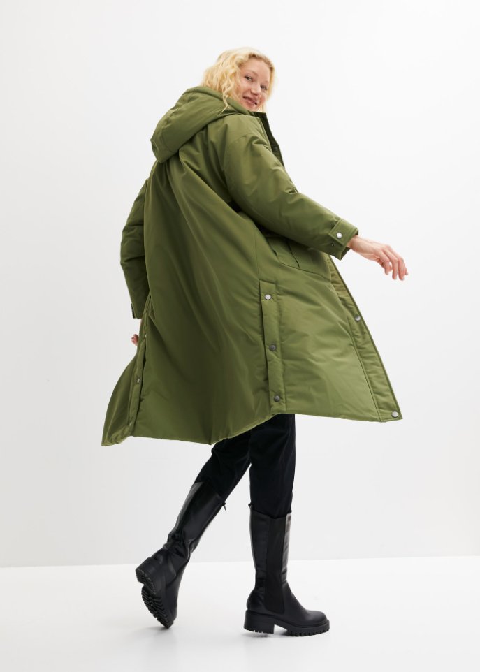 Winter-Parka, gefüttert, oversized