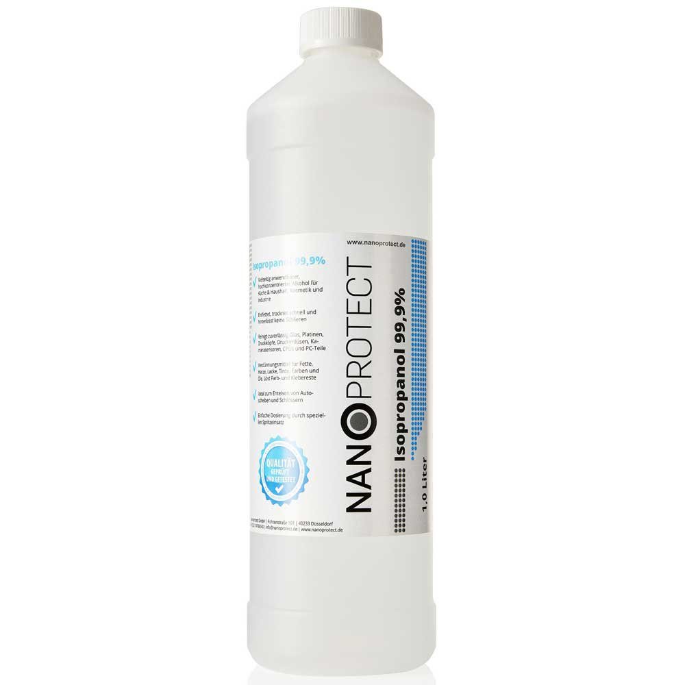 Nanoprotect Isopropanol 99,9% - 1 Liter Reinigungsalkohol