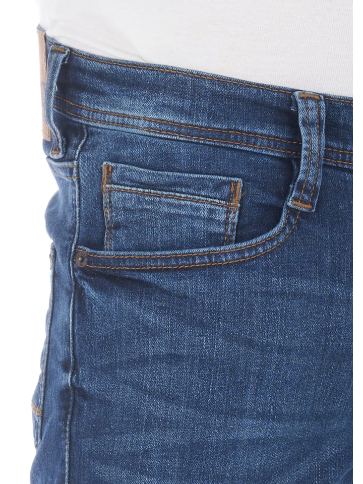 Mustang Jeans Oregon tapered in Blau günstig kaufen