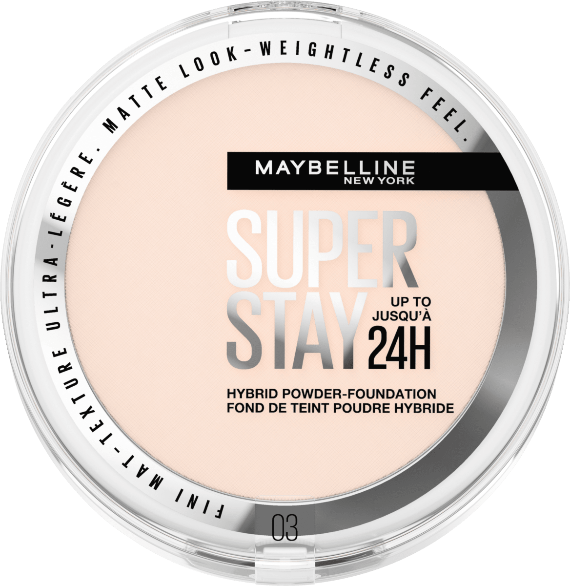 Foundation Puder Super Stay Hybrides 03, 9 g