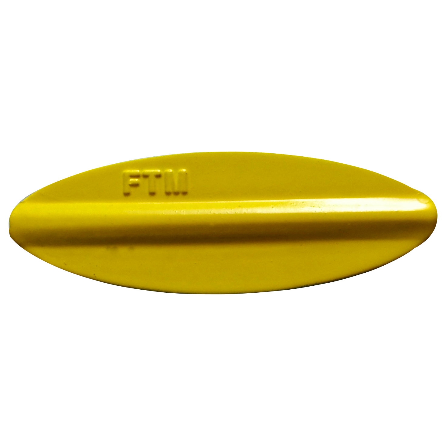 FTM Trout Spoon Fishing Tackle Max Omura Inline (Blau/Gelb UV)