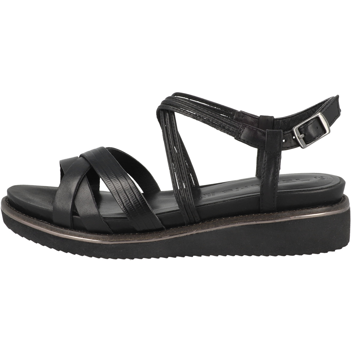 Tamaris 1-28277-28 Keilsandale schwarz