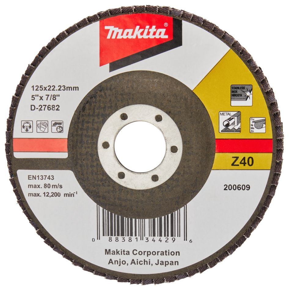 Makita Tilbehør D-27682 Lamskive 125mm Z40